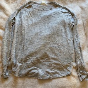H&M lightweight longsleeve marbled top